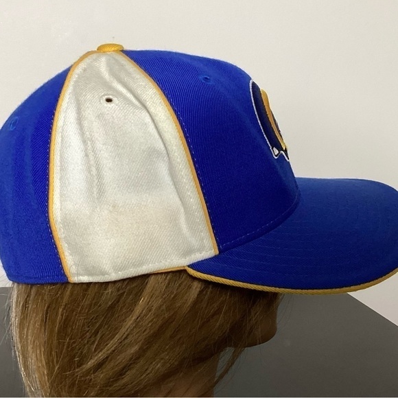 LA Rams NFL Reebok Gridiron Classics Wool Sz 7 1/2 Fitted Baseball Cap Hat EUC! - Picture 6 of 9